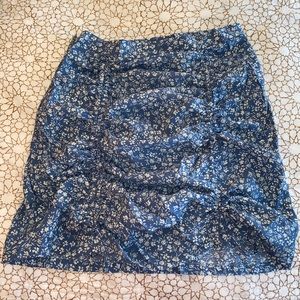Shein floral skirt